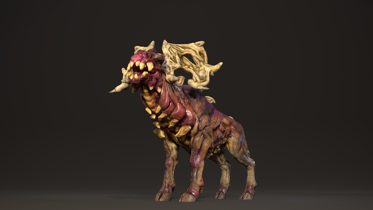 Bonehorn deer