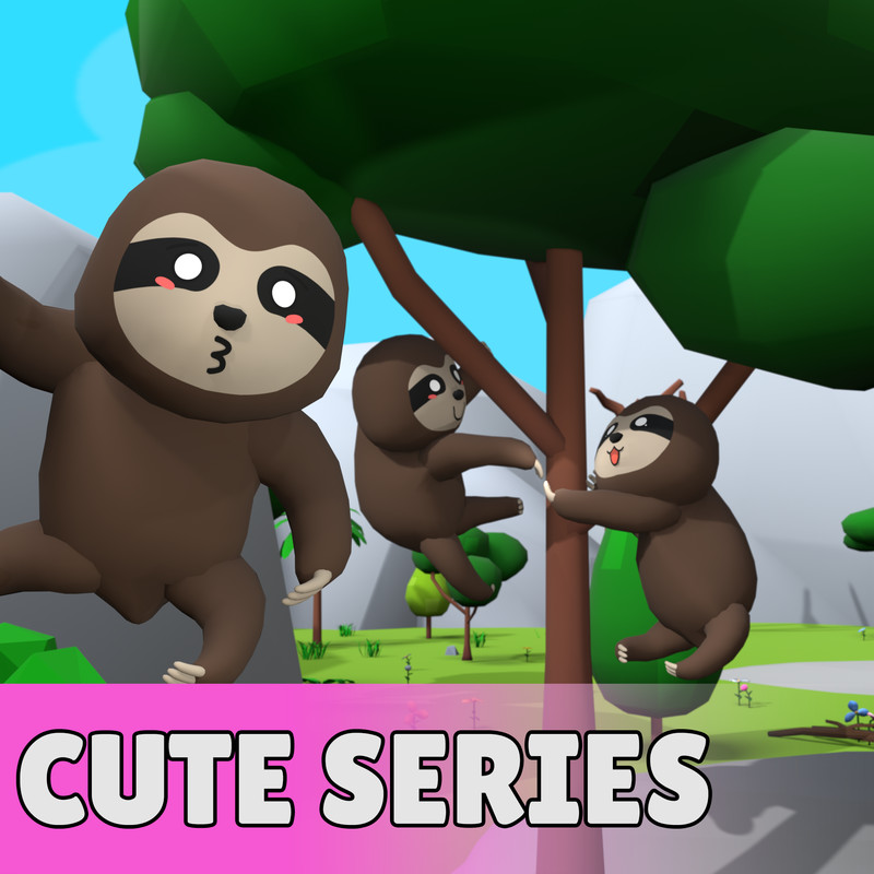 Cute low poly Animals part 1