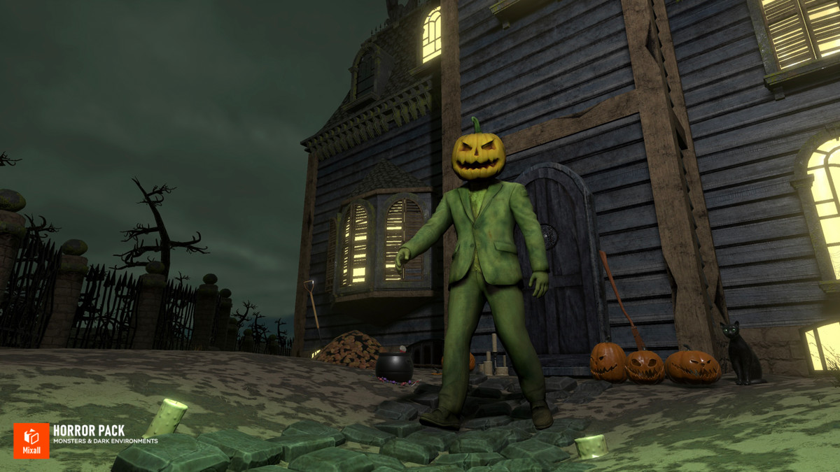Horror Pack — Monsters & Dark Environments