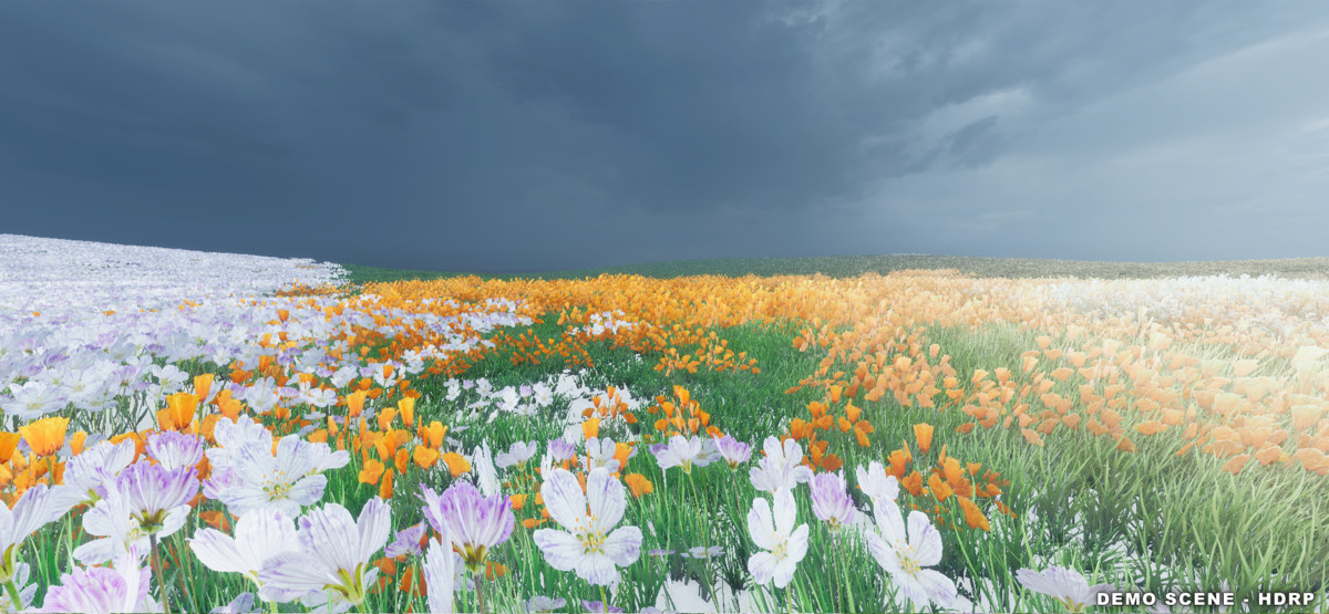 PolyArt Series - Grass & Flowers