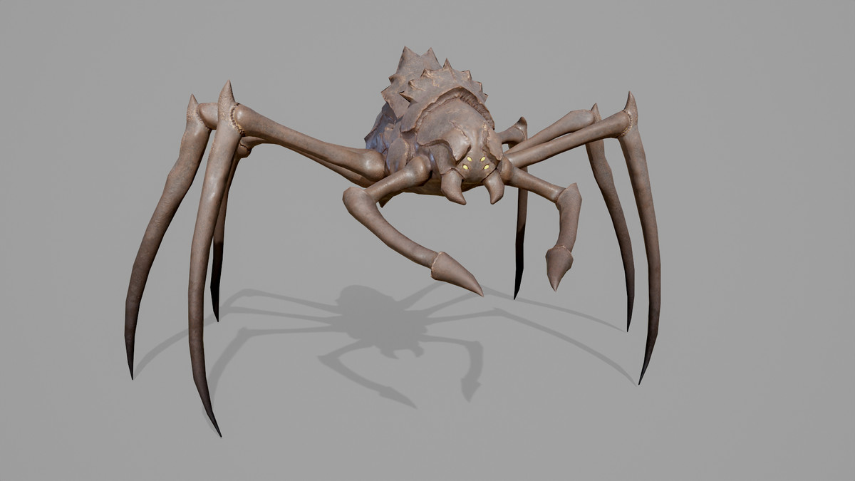 Stylized_Spider_4 7 Skin Variants Pack