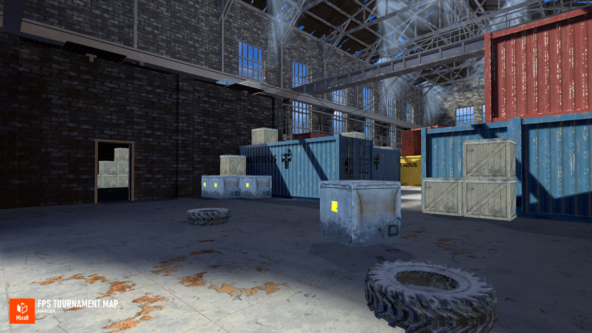FPS tournament map - Hangar