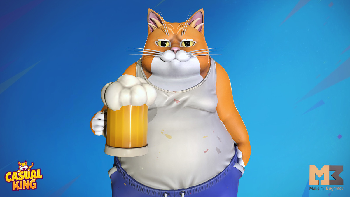 Untidy Cat