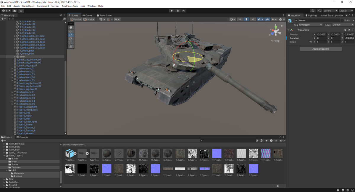 Tank Rigged Bundle 01