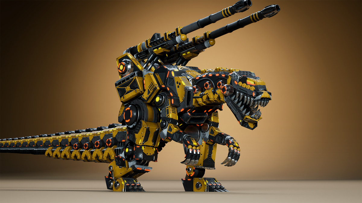 Sci-Fi Dino Gunner