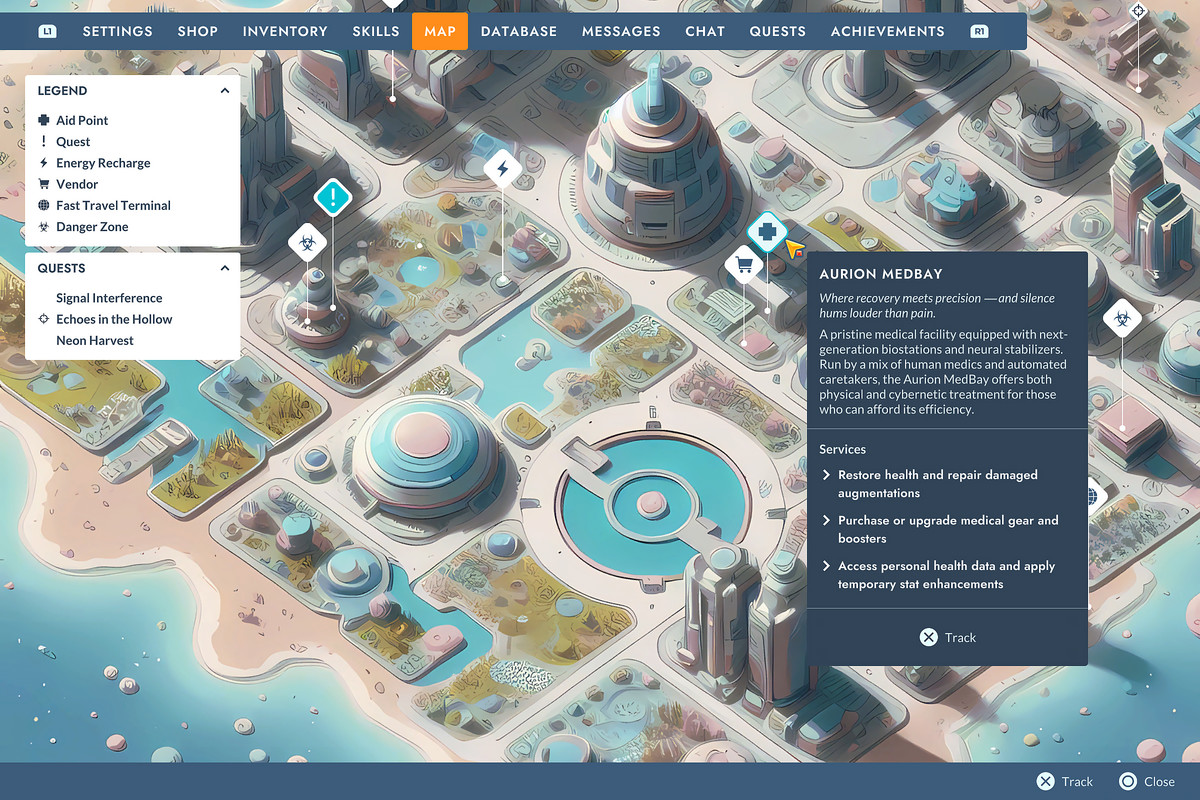 Everwatch GUI - Sci-Fi Complete Game UI Pack + sources