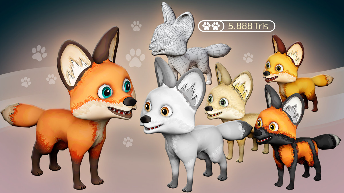 Stylized Fox 1