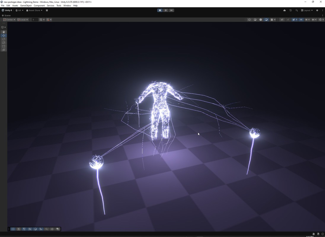 Procedural Lightning & Electricity VFX | Shader System