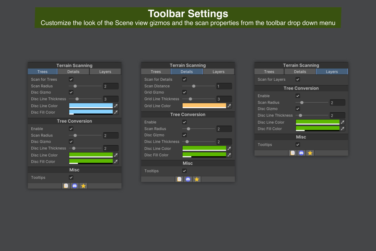 Terrain Scanner - Quickly Find Trees, Details, Layers & Materials
