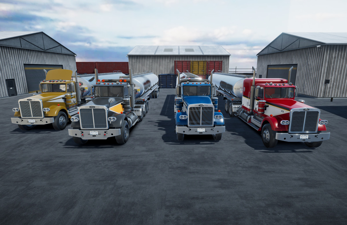 80s Semitruck Tanker