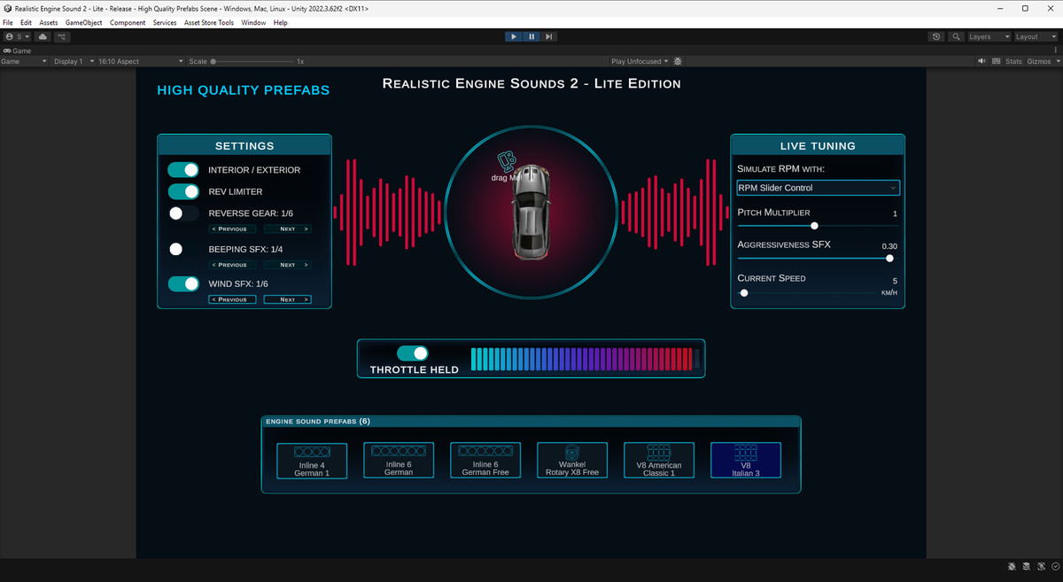 Realistic Engine Sounds 2 - Lite Edition