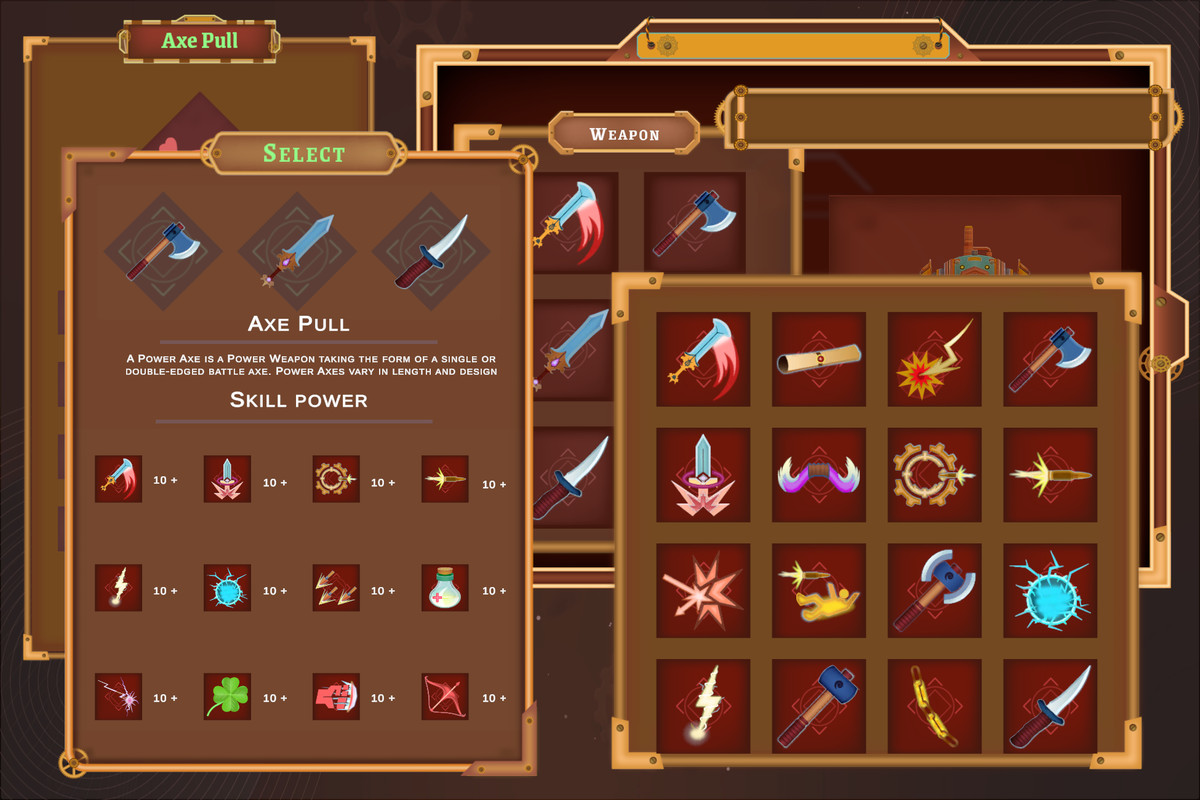 SteamPunk GUI Pack