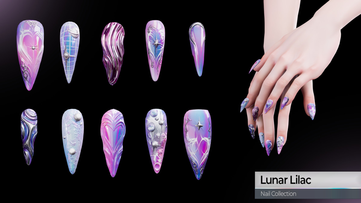 Nail Collection - 20 Game ready nail sets