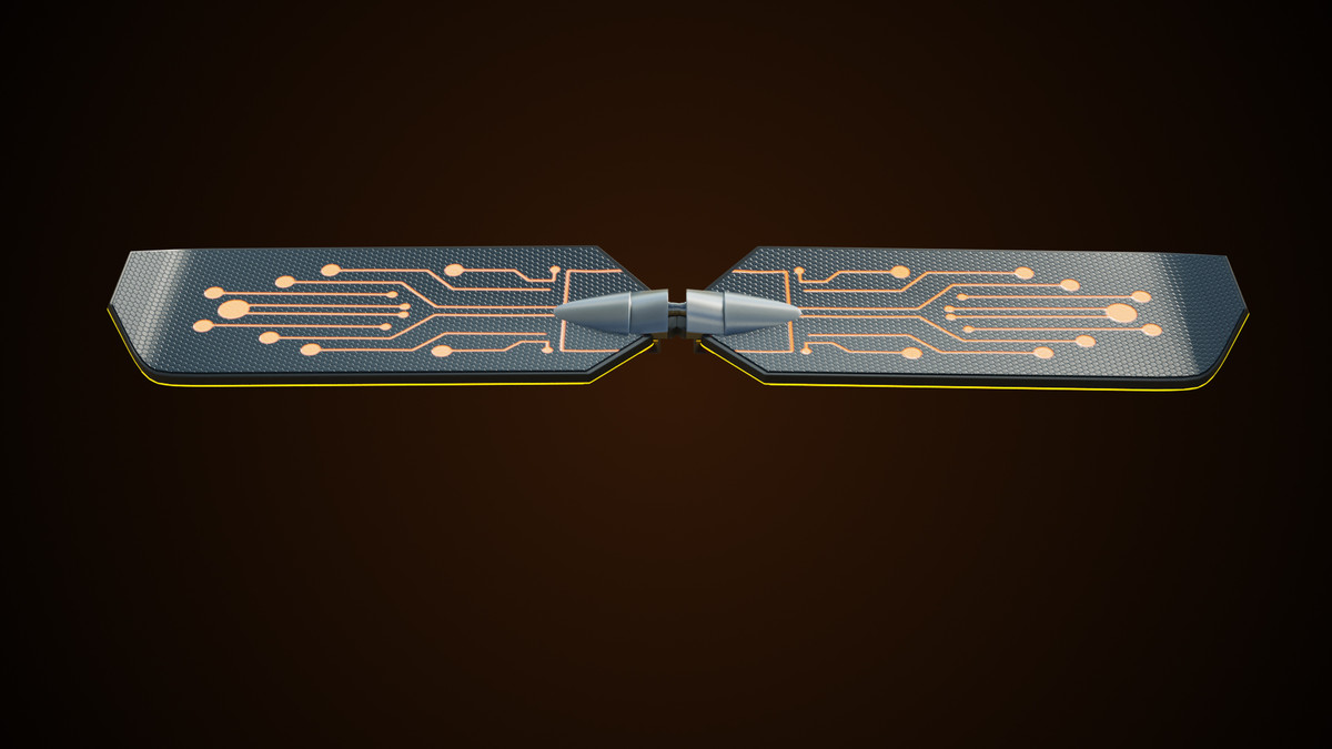 Sci-Fi Hoverboard 4 URP HDRP Textures