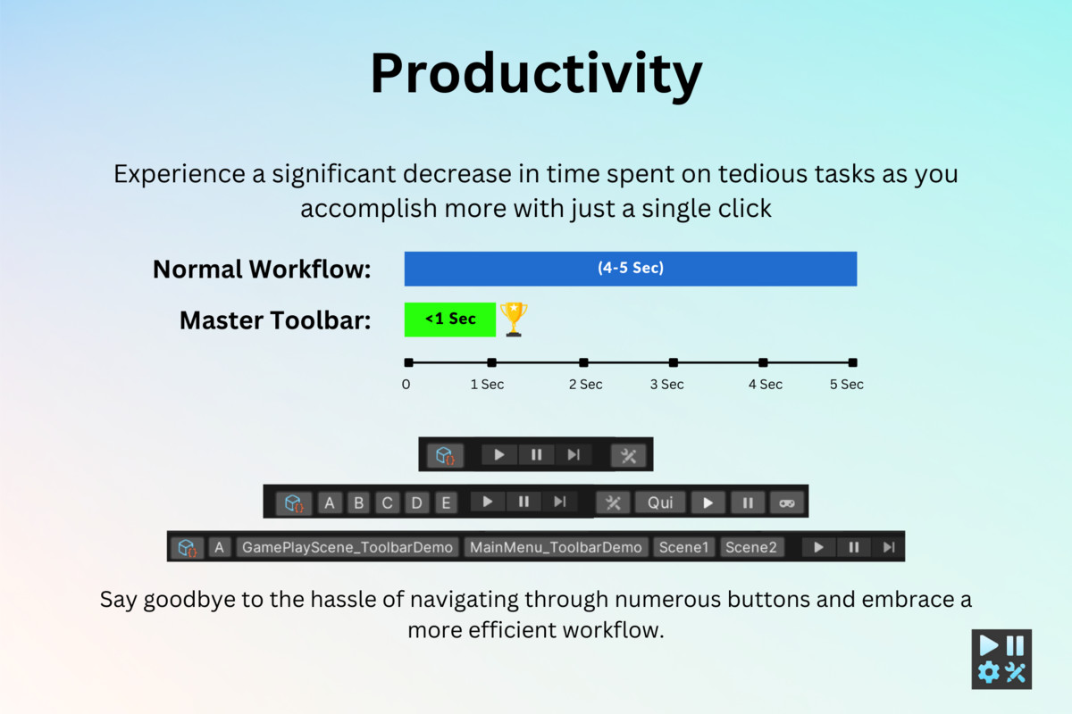 Master Toolbar: Quick Scene Switch & Quick Function