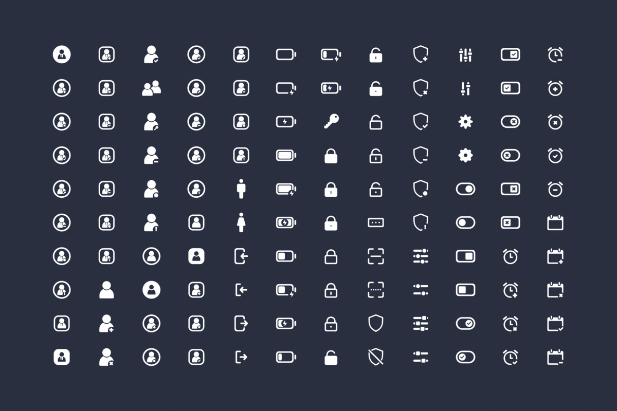 Low Poly 3D Icons - User Interface