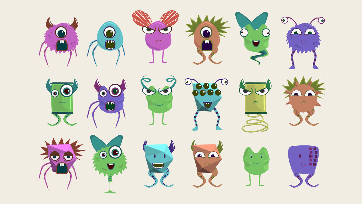 Monster Maker 2D – Custom Character Generator Pack