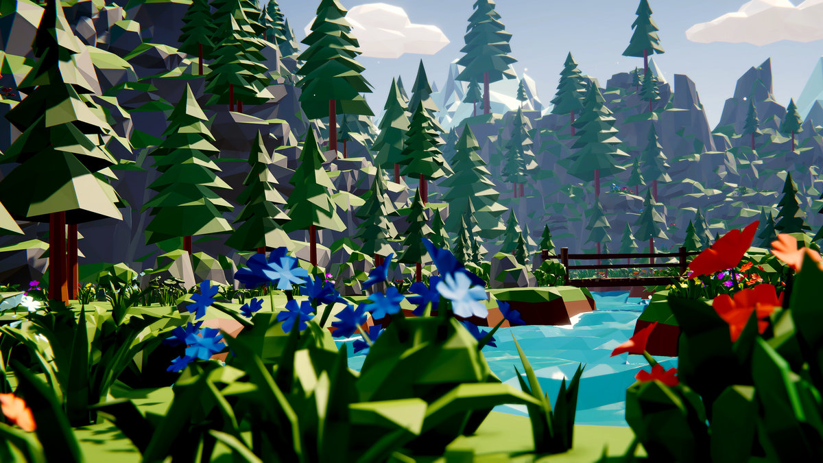 Rocky Valley - Polyart Environment