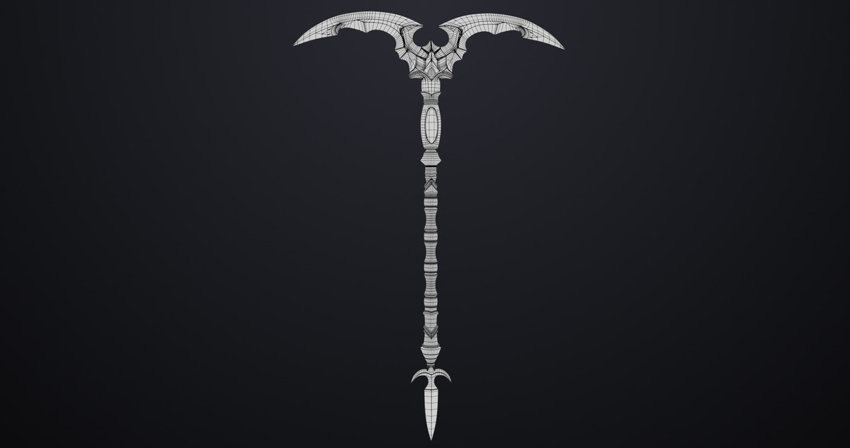 Battle Axe 05 URP HDRP Textures