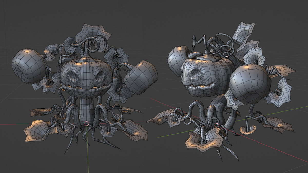Pumpkin Pummeler | Game-Ready Stylized Monster