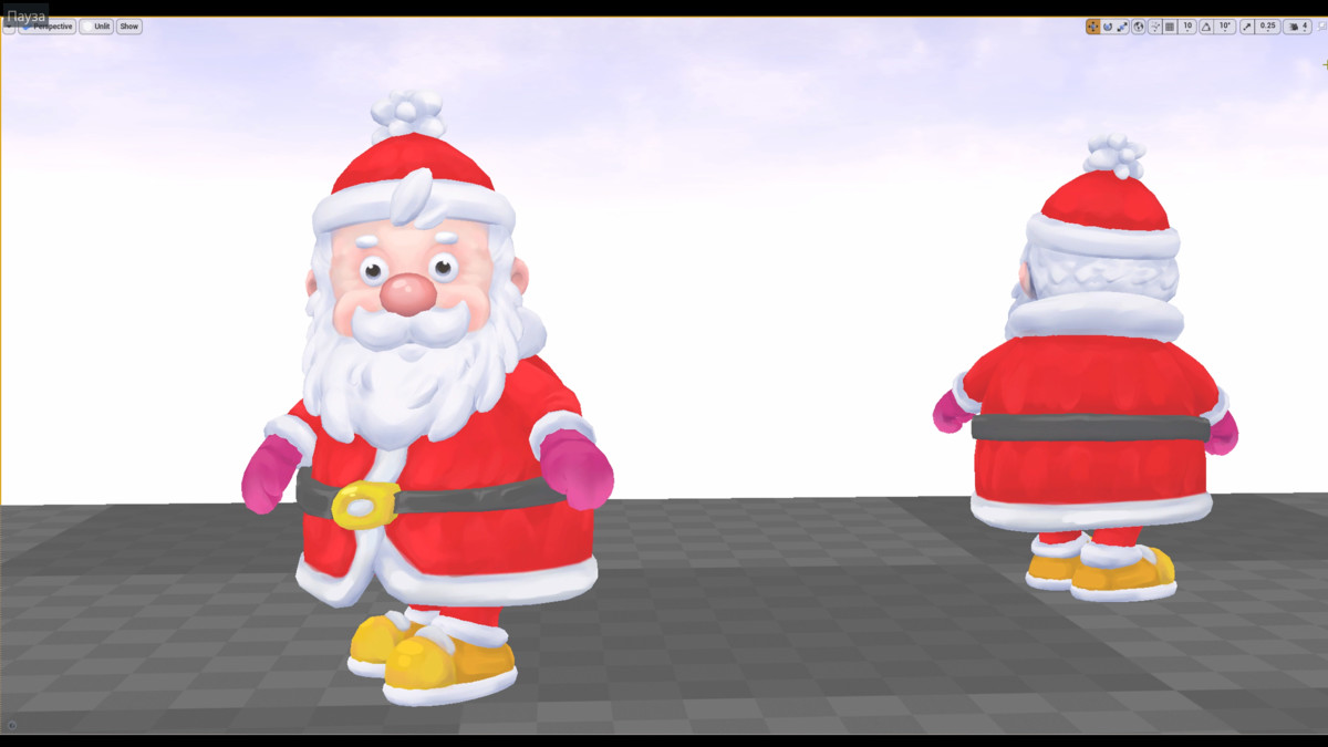santa claus 24 animations