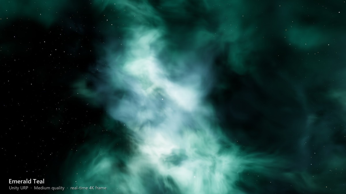 Volumetric Nebula Skyboxes 2 – 17 Fly-Through 3D Space Nebulae (URP & HDRP)