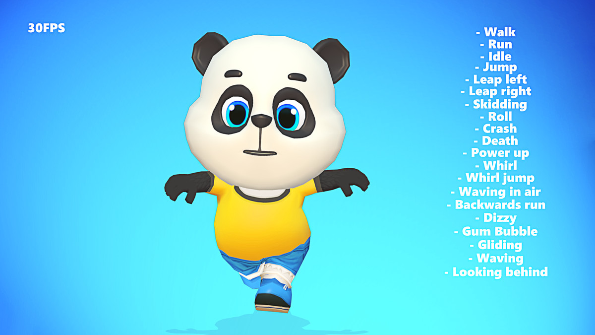 Panda Animated