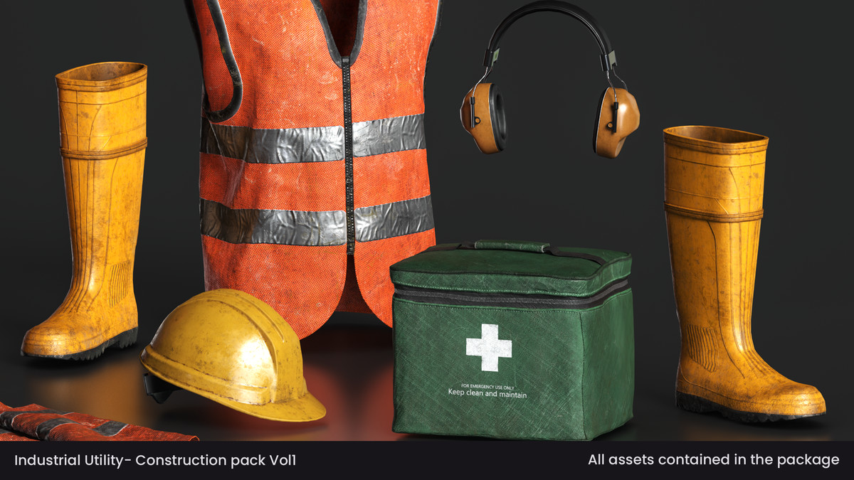 Industrial Utility - Construction Props Pack