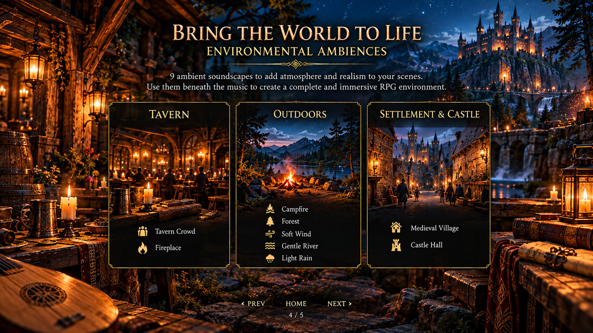 MEDIEVAL BARD MUSIC – Fantasy RPG Soundtracks