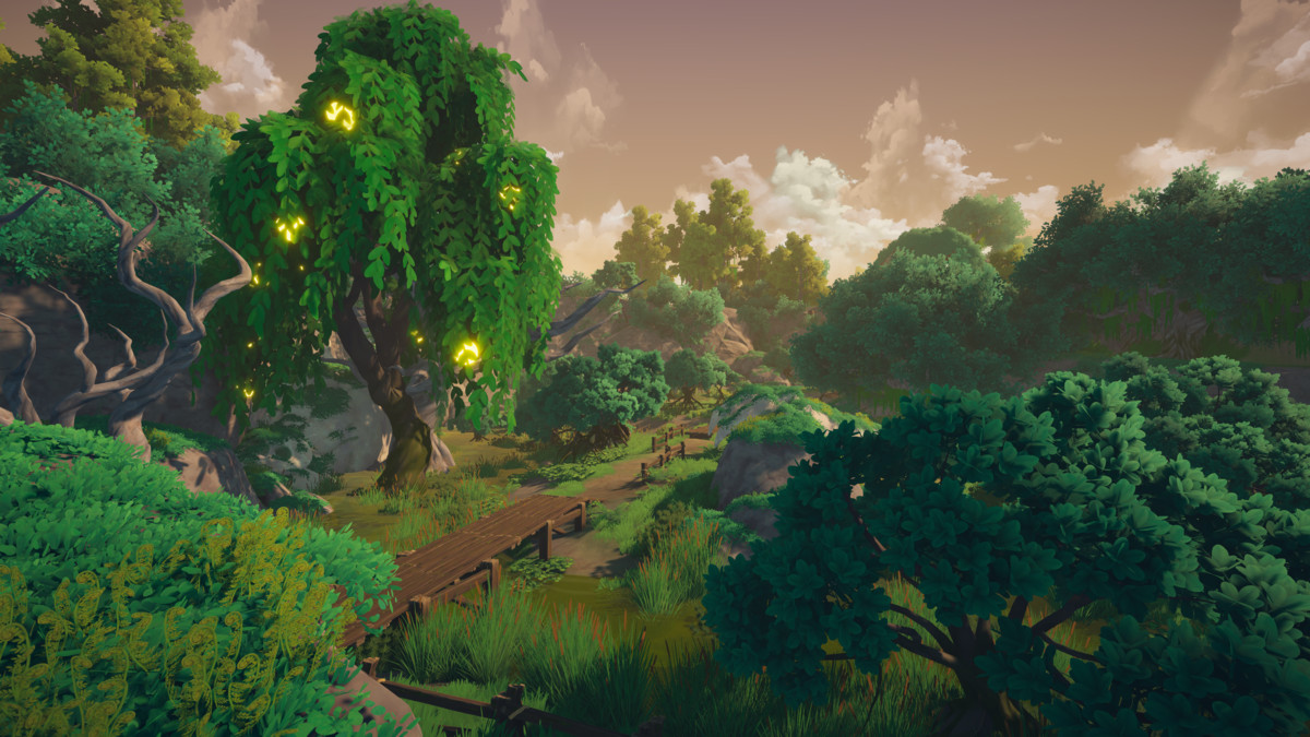 WETLANDS : Stylized Fantasy Swamp Environment