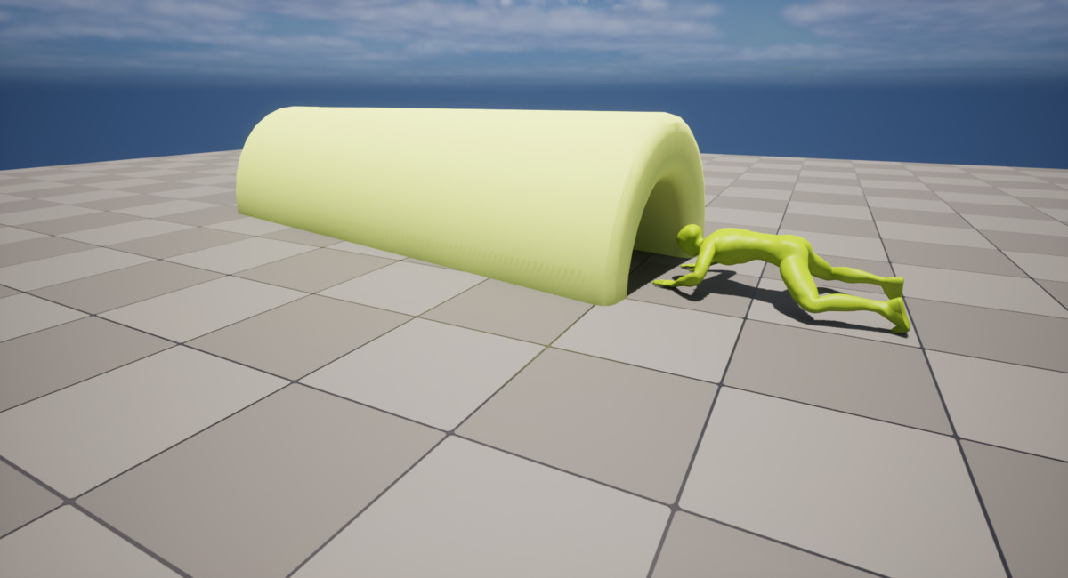 Parkour Tunnel Animation