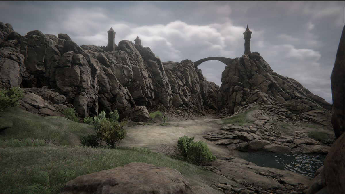 Procedural Stylized Sky 2
