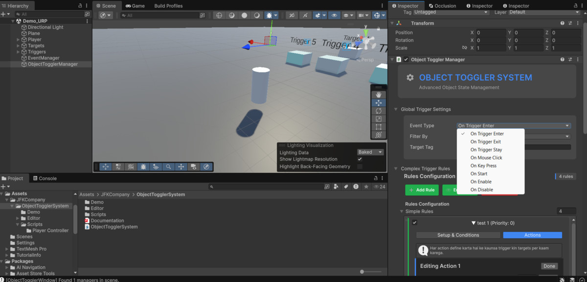 Object Toggler System