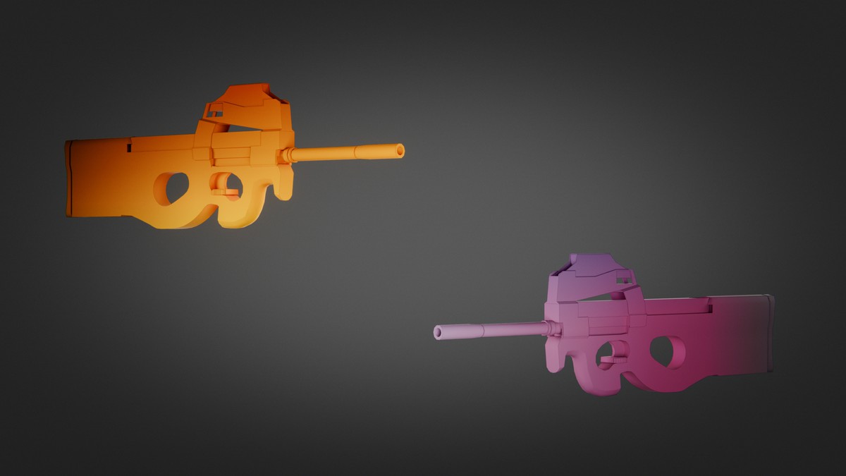 Weapon Gradient Skins Pack — 368 Variations