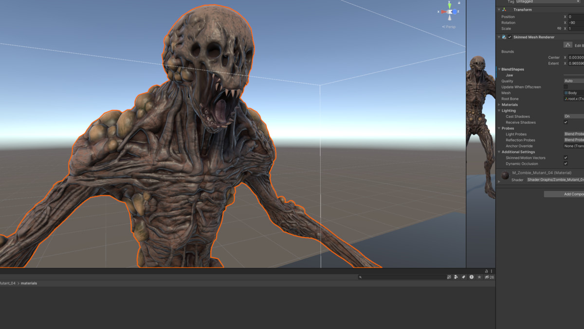 Zombie Mutant 04