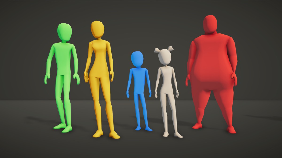 Hyper-Casual - Characters