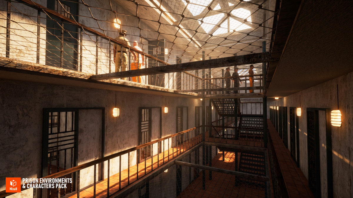 Prison Environments & Characters Pack