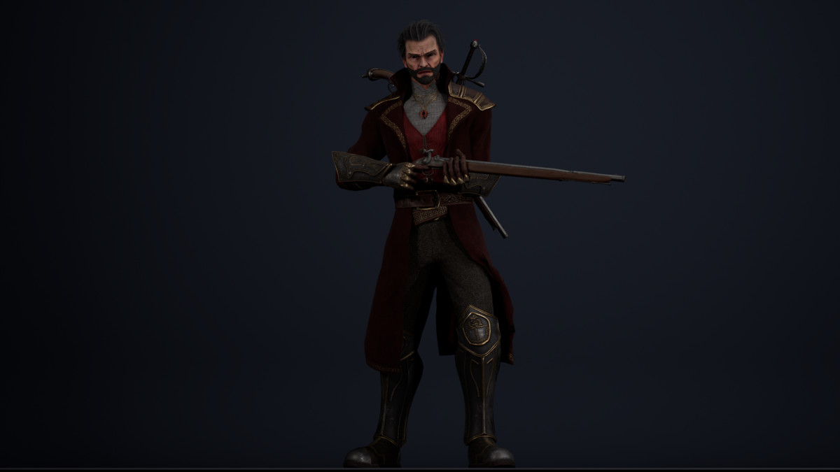 Vampire Monster Character – Dark Fantasy Hunter | Horror Enemy