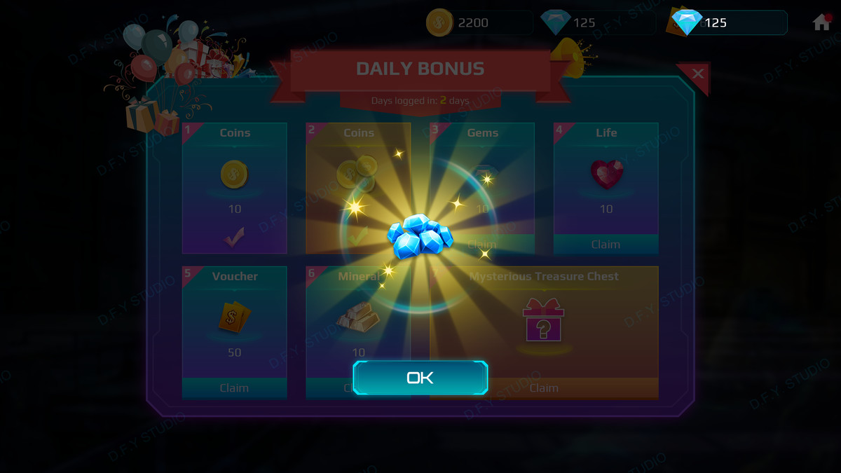 Sci-Fi Cyber UI Pro_Cyan Theme