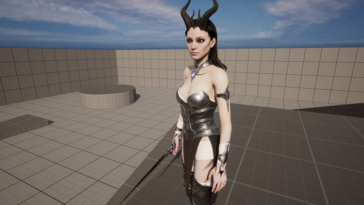 Fantasy Demones Girl