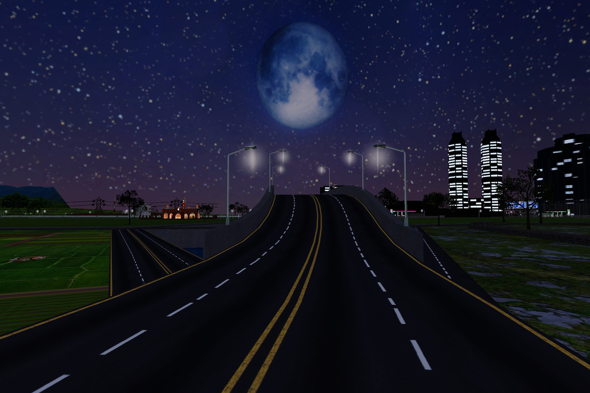 Mega Open World City Pack – Mobile-Optimized for Driving & Simulation Games
