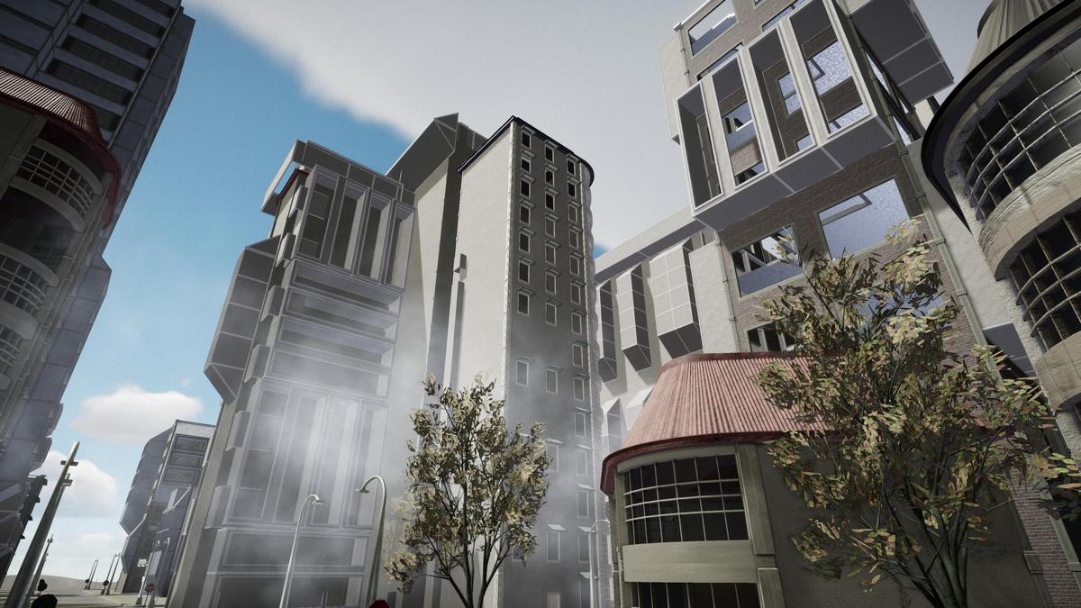 OWA Tech District - City Building Kit: Sci-Fi, Cyberpunk, Modern, Futuristic