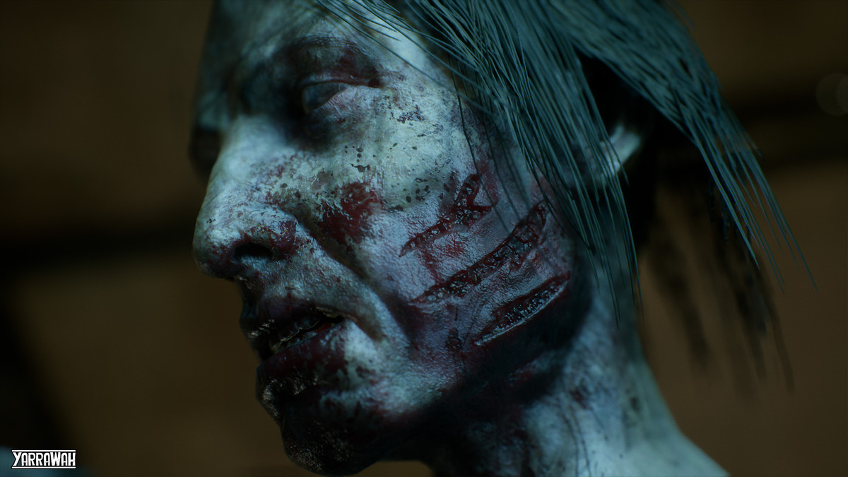 Zombie - Starved Male|URP-HDRP|