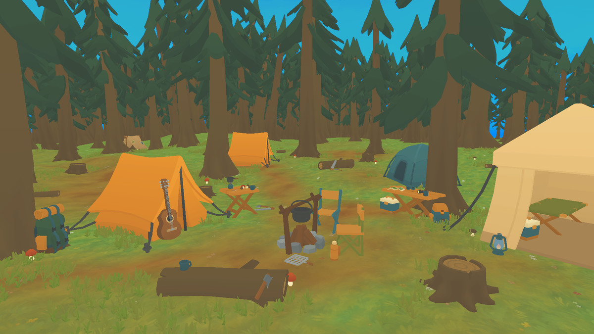Camping Pack – Stylized Low Poly