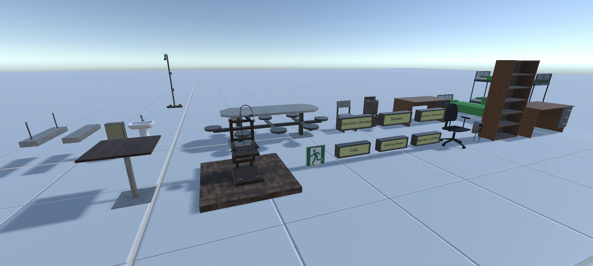 Prison Asset Pack (Modular)