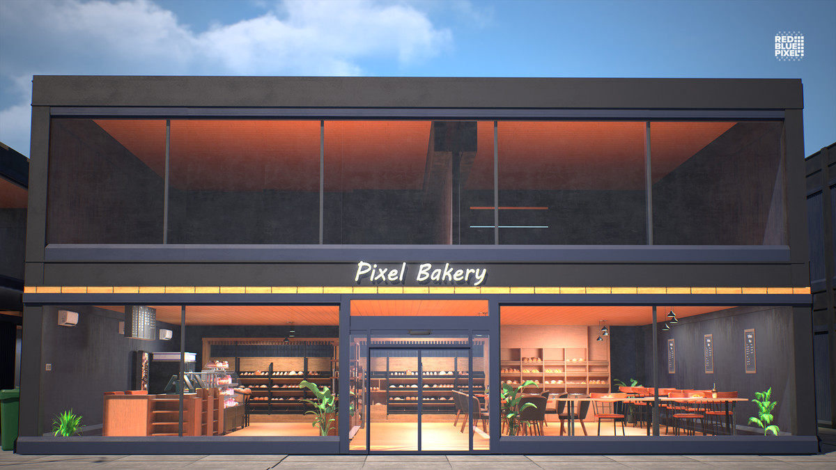 Modern Bakery Shop