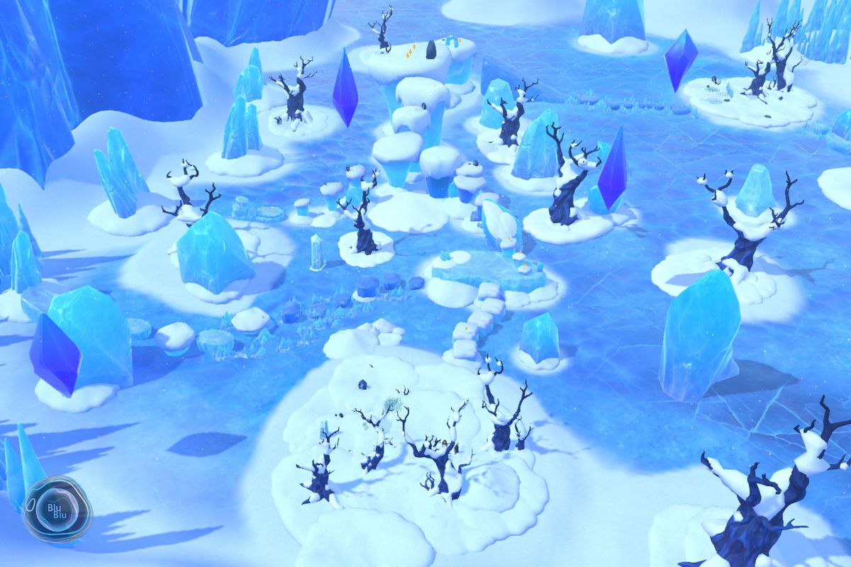 3D Platformer Frozen