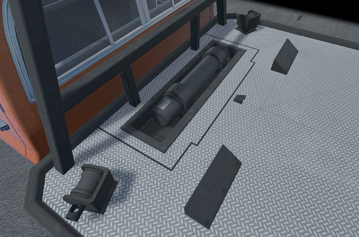 Crewcab ramp truck