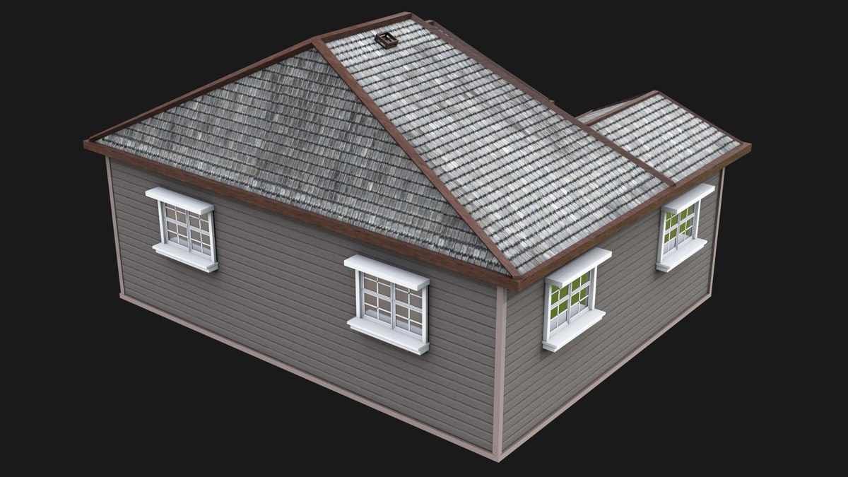 House 02 URP HDRP Textures