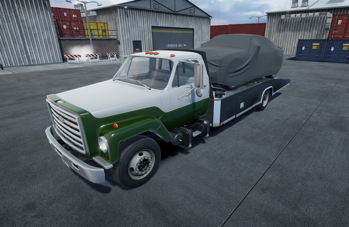80s Ramp truck